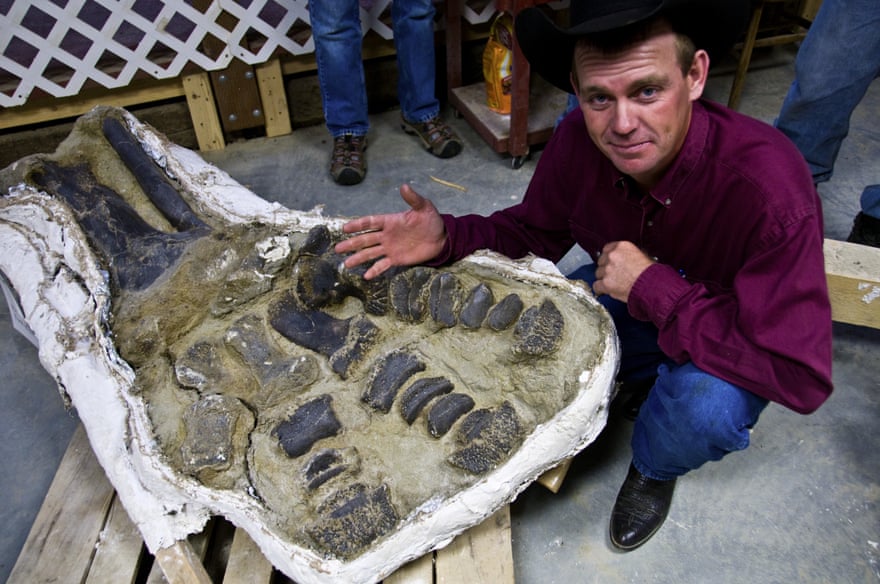The number of people who have seen the fossils remains in the low double digits.
