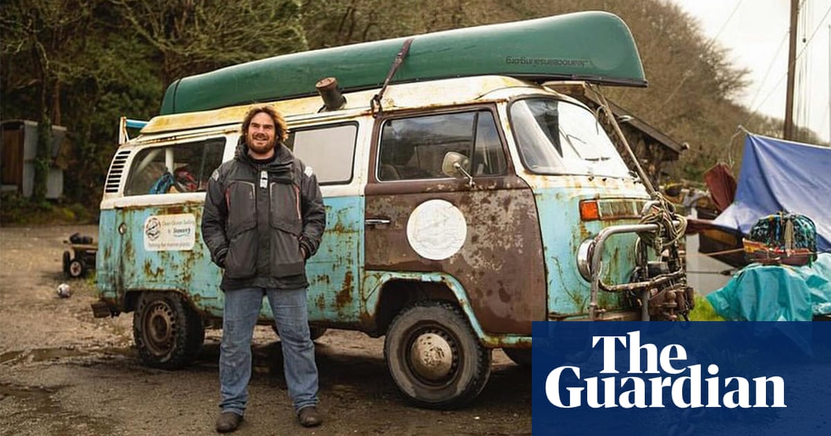 Cecil the campervan nearing 900,000 miles and helping clean up UK coast | Cornwall