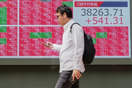 News that Donald Trump’s tariffs may be unlawful was welcomed by stock markets in Asia, including in Japan.