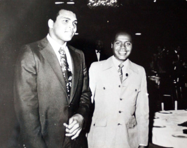 Stephenson with Ali in 1975.