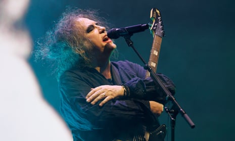 ‘It’s a far from perfect system’ … The Cure’s Robert Smith performs in London in 2022. 