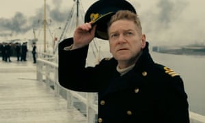 Kenneth Branagh’s stoical naval commander in Dunkirk.