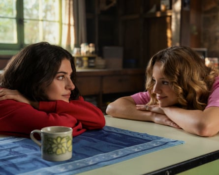 Ella Rubin as Annie and Bo Bragason as Oona in Sterling Point.