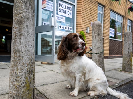 Members of the public arrive to vote at St Aidan’s Parish Centre in Winstanley on June 18, 2026 in Wigan, England.