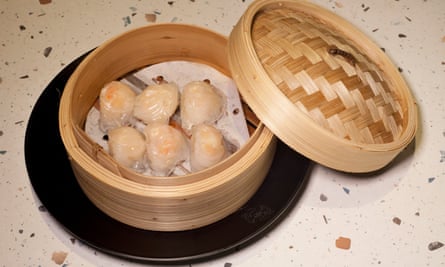 Prawn dumplings.