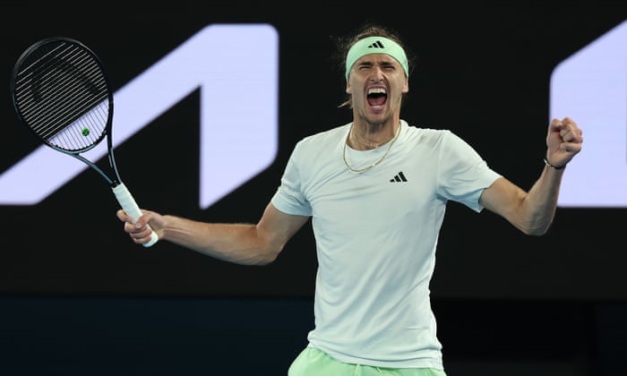 Alexander Zverev dumps out Carlos Alcaraz to reach Australian Open semis | Australian Open 2024 | The Guardian
