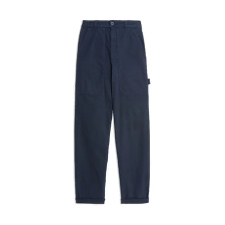M&S Collection Cotton Rich Carpenter Straight Leg Trousers £32.50