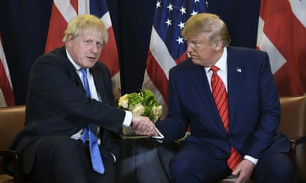 Boris Johnson and Donald Trump
