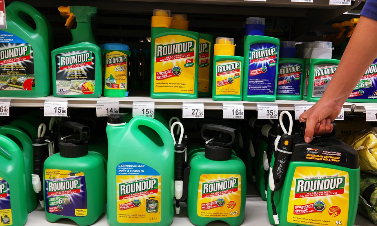 Roundup in a supermarket