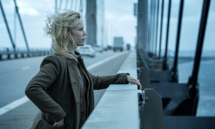 Gloriously unaware … Helin as Saga in The Bridge.
