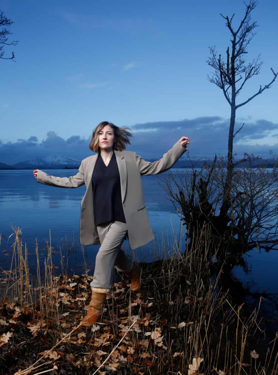 Macdonald at Loch Lomond. Styling: Aimee Croysdill at the Wall Group. Hair: Paddy McDougall. Makeup: Heather Snowie. With thanks to jestlodges.info for the location.
