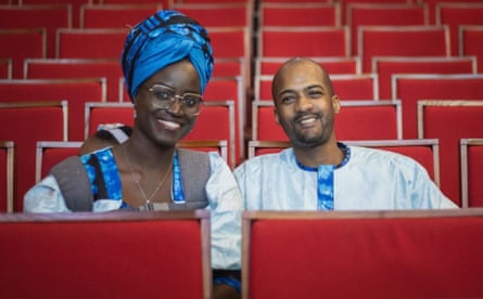 Woppa Diallo and her husband, Mame Bougouma Diene