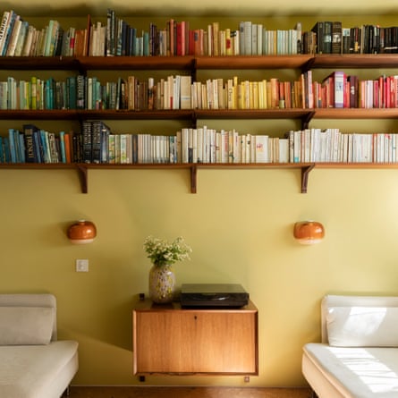 Midcentury fitted furniture and shelves
