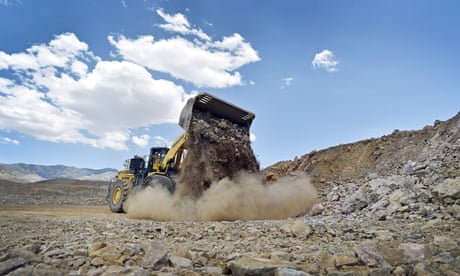 Mountain Pass mine in California.