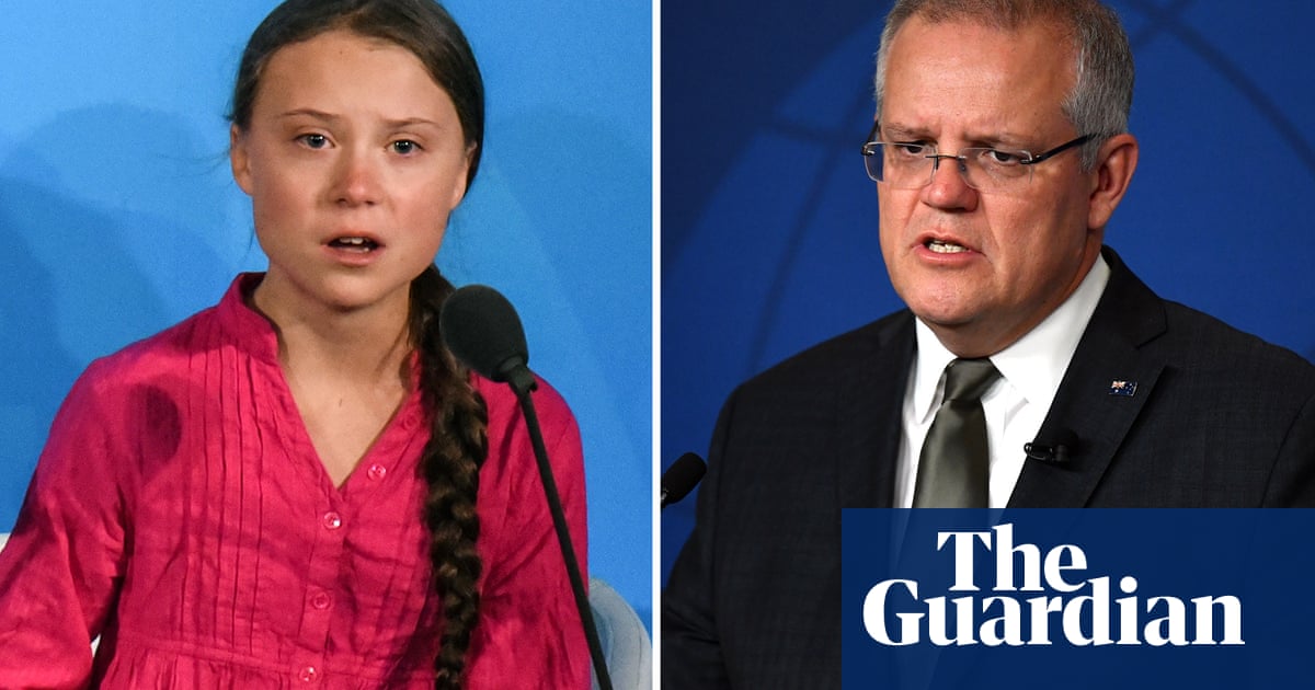 Morrison Responds To Greta Thunberg By Warning Children Against