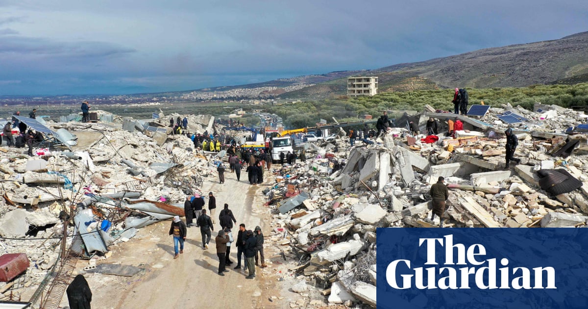 ‘There is nothing left’: earthquake adds to suffering in war-torn Syria
