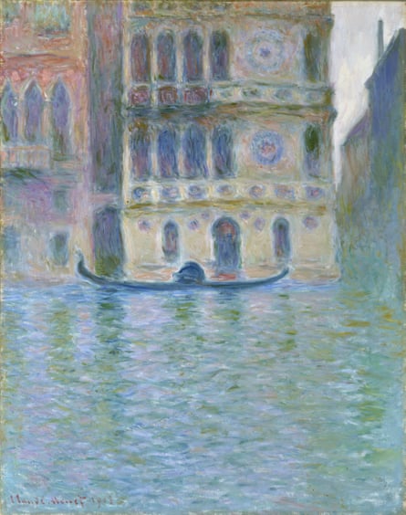 The Palazzo Dario, 1908 by Claude Monet.