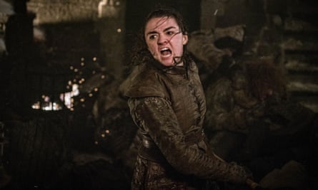 Game changer ... Maisie Williams as Arya Stark in Game of Thrones.