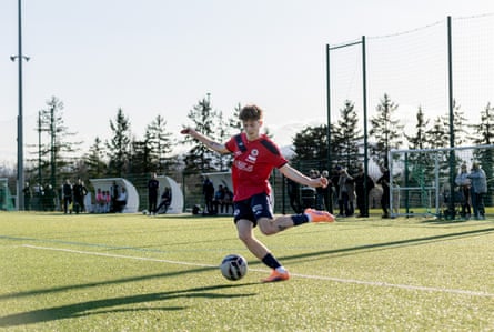 Titouan Richard playing for Salaise Rhodia against Craponne AS in the Régional 2.