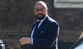 The UK’s home secretary James Cleverly.