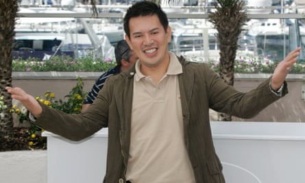 Filippino director Brillante Mendoza during the 2008 Cannes film festival