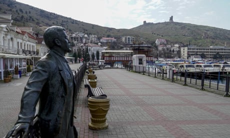 Balaklava yacht marina in Sevastopol, Crimea