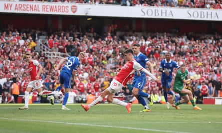 Kai Havertz scores Arsenal’s winner