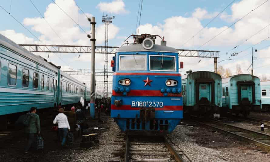 A Russian locomotive