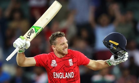 ‘When he speaks, people listen’: Jos Buttler in calm command of England | England cricket team 5 Jos Buttler celebrates beating India to reach the final