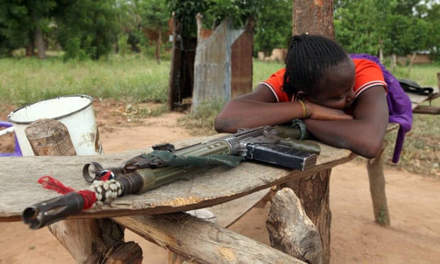 A woman in Benue State, north-central Nigeria. More than 80 people have been killed in the region in recent clashes.