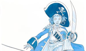 An illustration by Chris Riddell from A Kid in my Class.