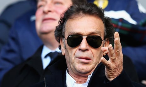 Massimo Cellino, pictured during his time as Leeds United’s owner in 2016, said: ‘This season doesn’t make sense any more.’