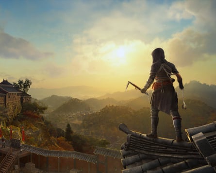 A still from the video game Assassin’s Creed Shadows