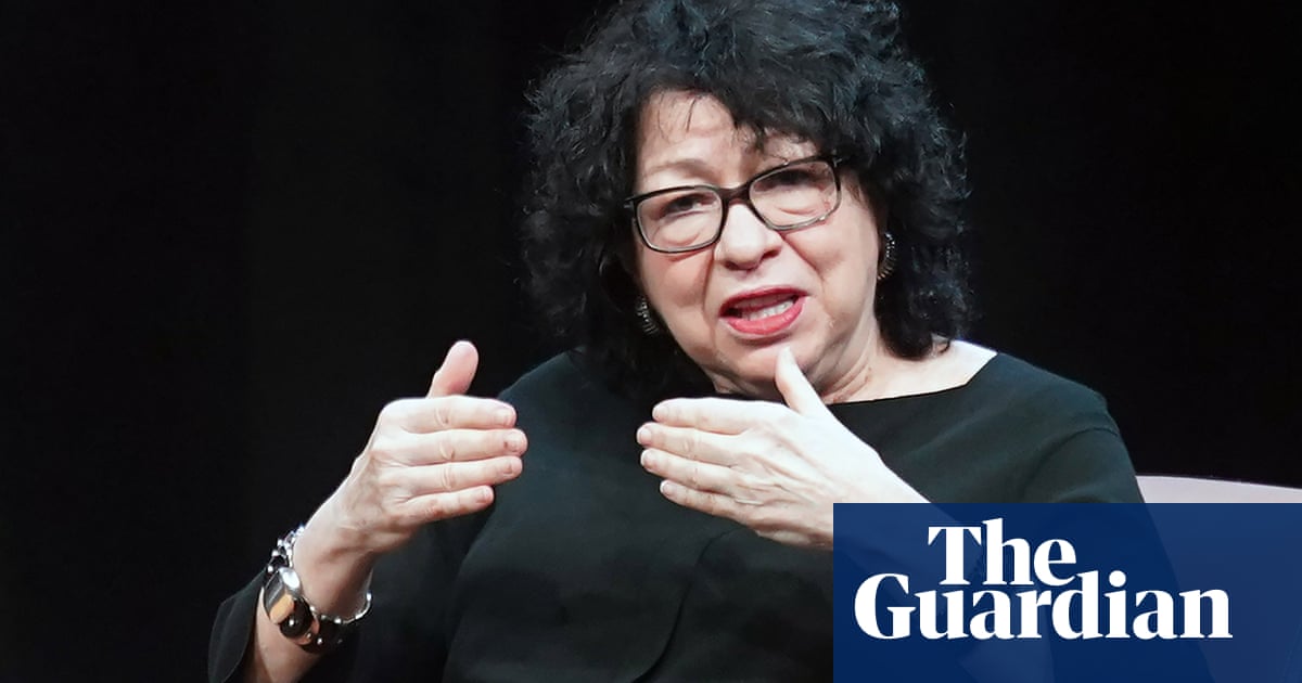Sonia Sotomayor says supreme court’s ‘mistakes’ can be corrected over time