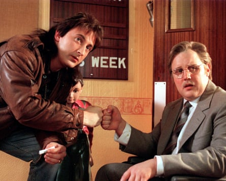 Neil Fitzmaurice as Ray Von and Peter Kay as Brian Potter.
