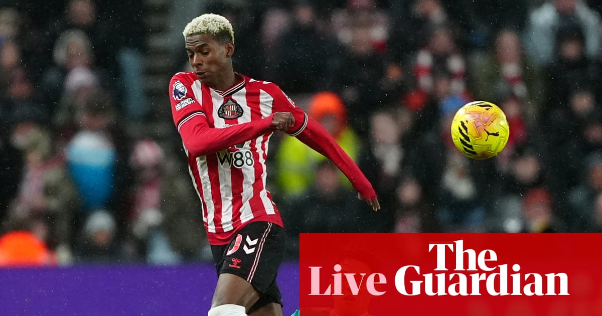 Sunderland v Liverpool: Premier League – live