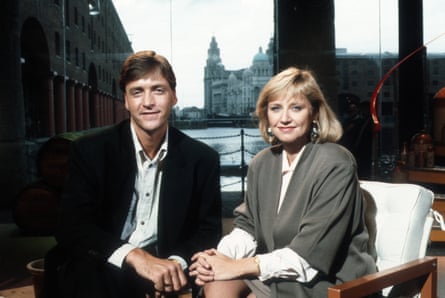Richard Madeley and Judy Finnigan presenting This Morning in 1988