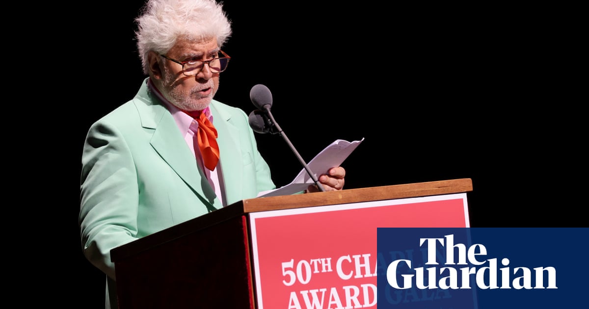 Almodóvar Blasts Trump at Chaplin Award Ceremony