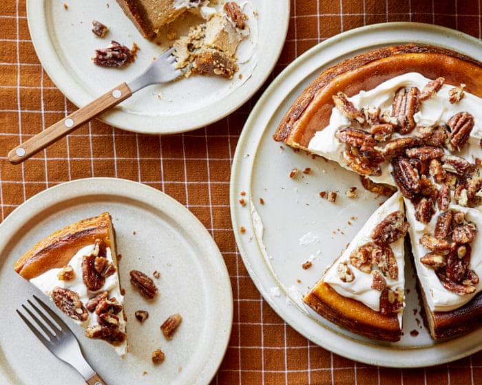 Helen Goh’s recipe for pumpkin cheesecake with maple pecan brittle | The sweet spot