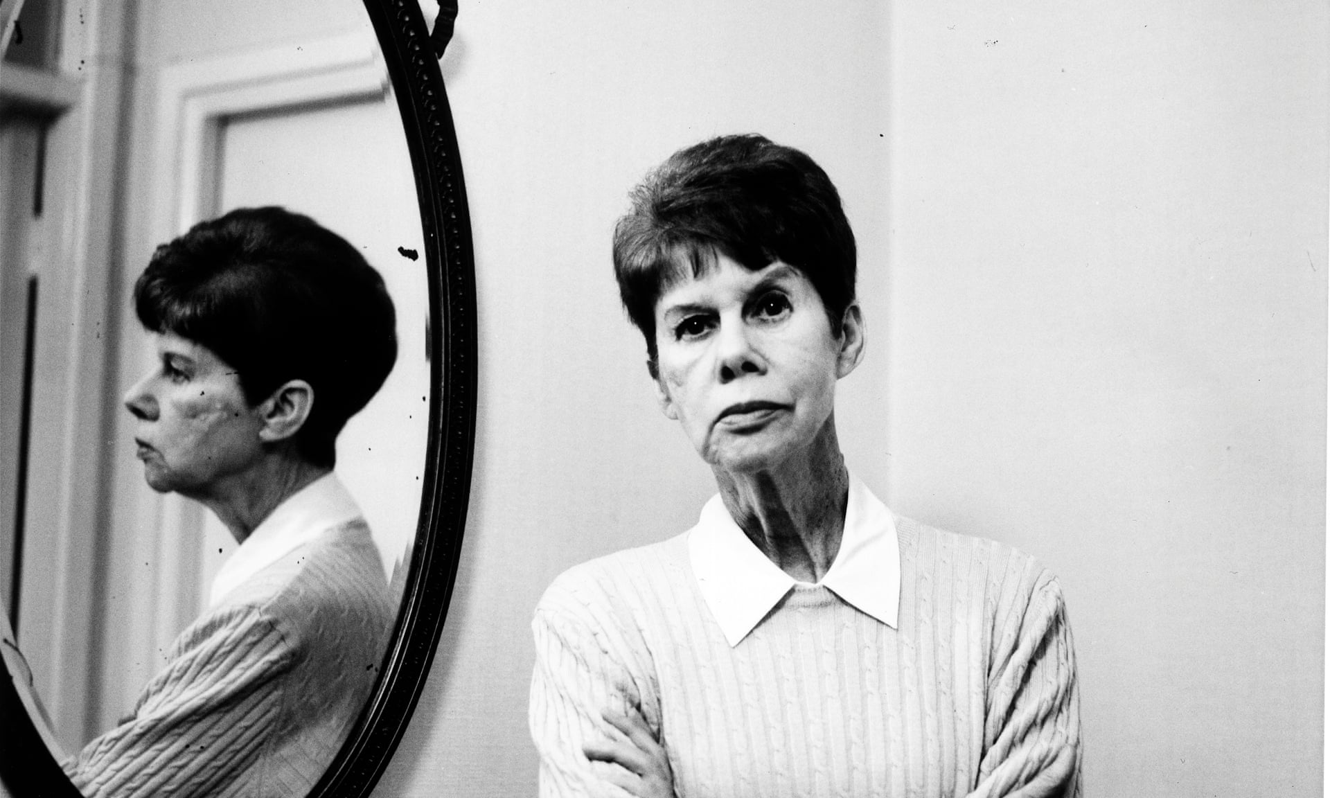 Anita Brookner at home in 2001. Photograph: Karen Robinson for the Observer