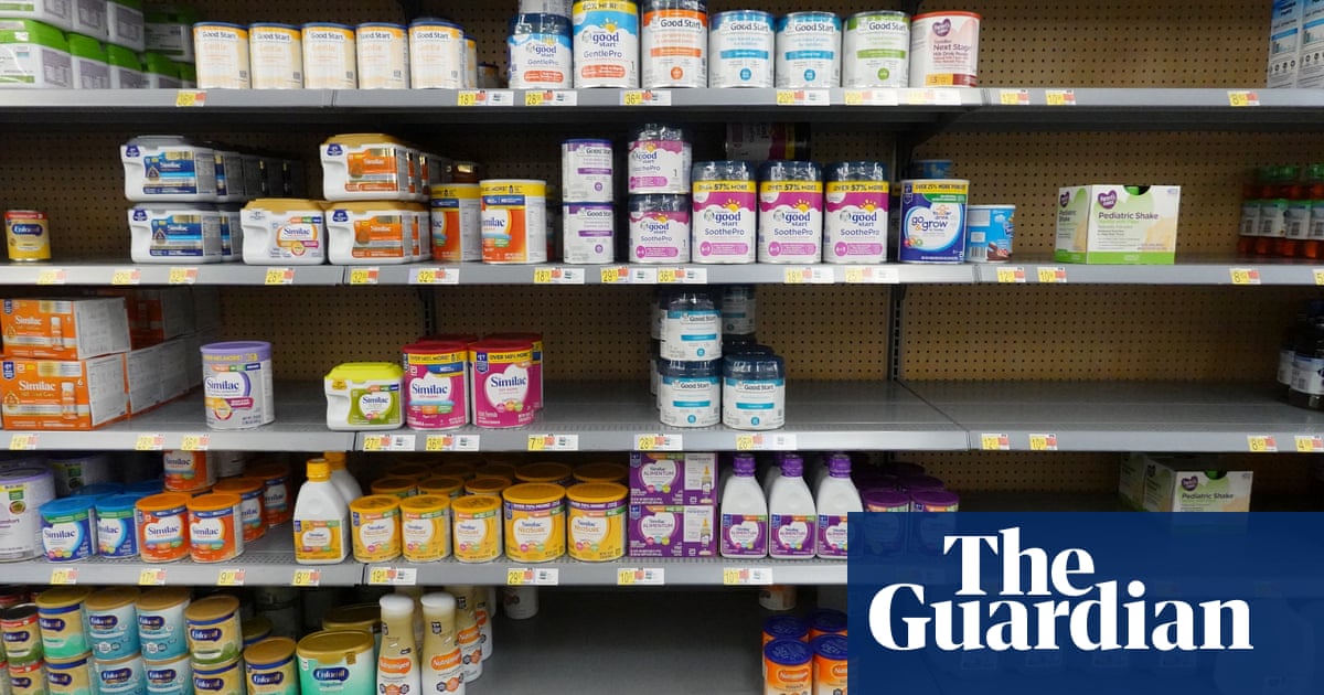 Baby formula shortages hit stores across US with some rationing supplies