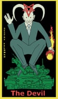 Putin tarot card.