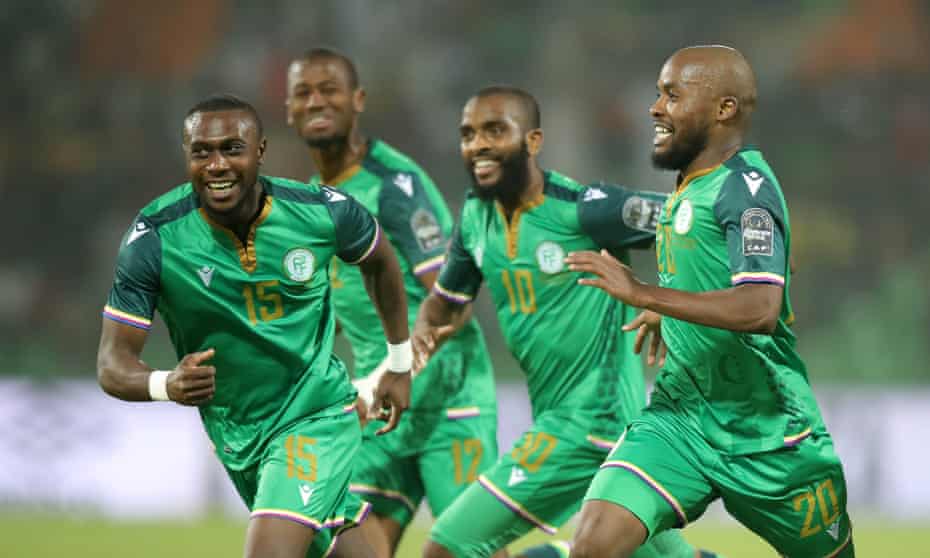 Comoros have reached the last 16 of the Africa Cup of Nations. 