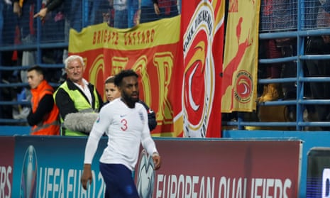 Danny Rose was racially abused while playing for England in Montenegro.