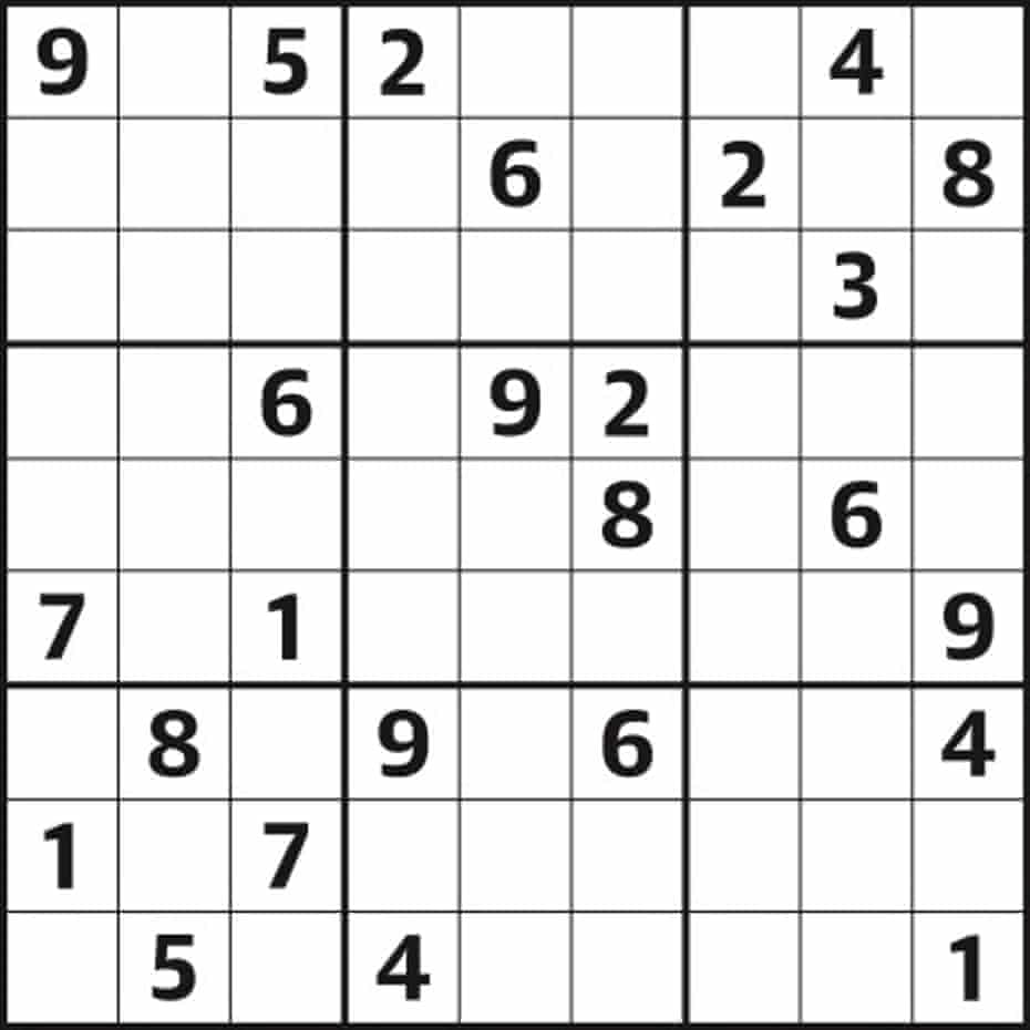sudoku 5 318 hard life and style the guardian