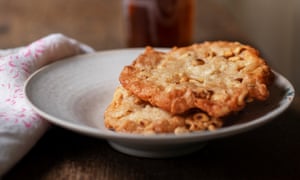 Takes the biscuit: pine kernel and lemon cookies.