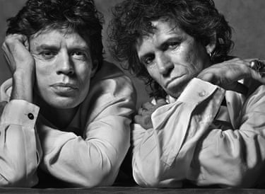 Mick Jagger and Keith Richards, a portrait by Albert Watson