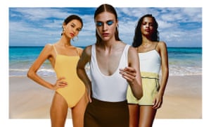 Amphibious … Topshop, Zara and Tooshie swimwear