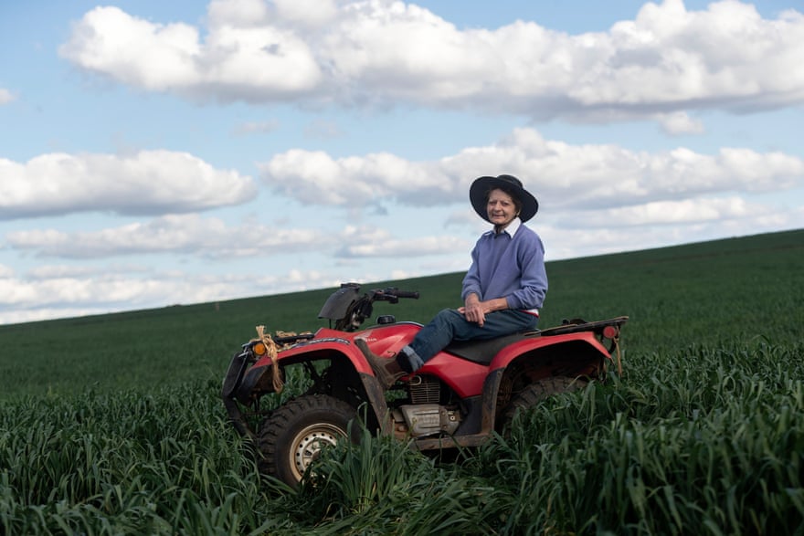 Farmer Coral Jerry on her property Marlborough outside Coonabarabran.