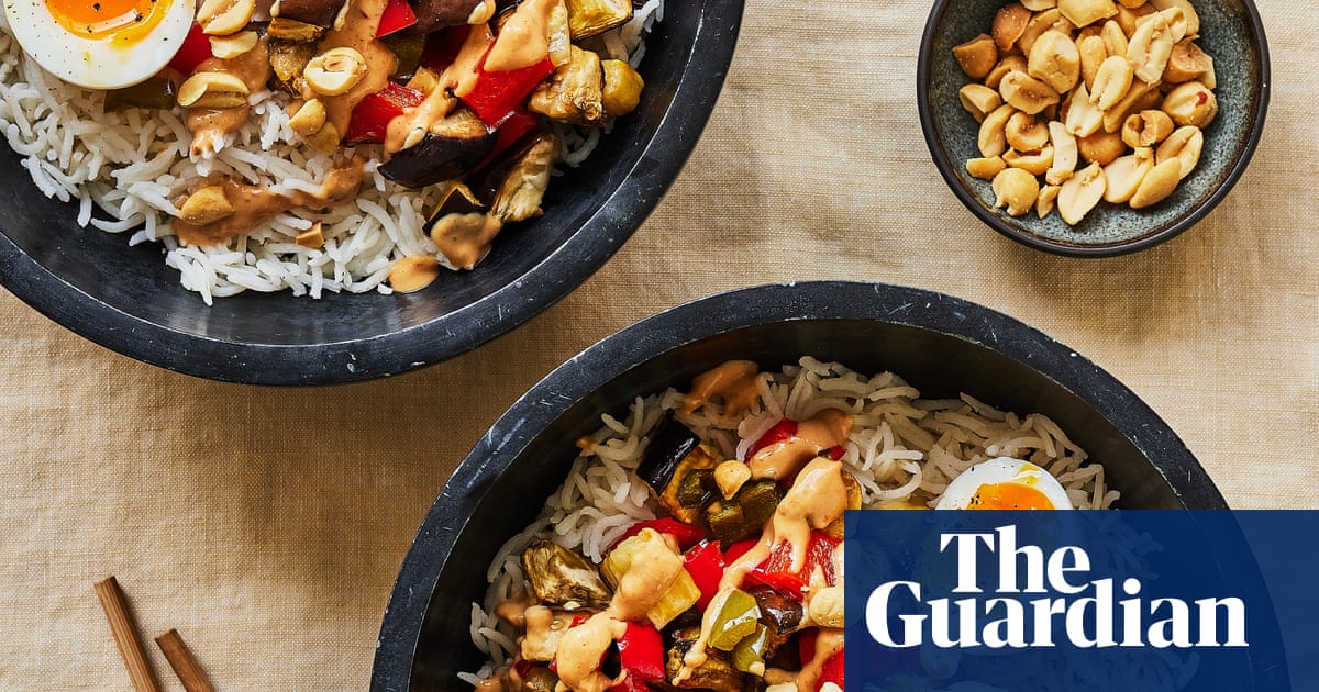 Rukmini Iyer's quick and easy recipe for bibimbap with miso-peanut sauce | Quick & easy